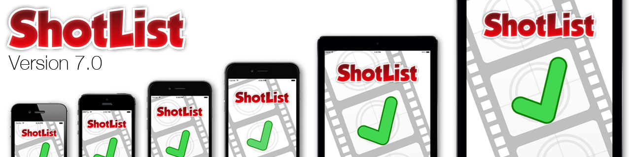 ShotList 7.0 update